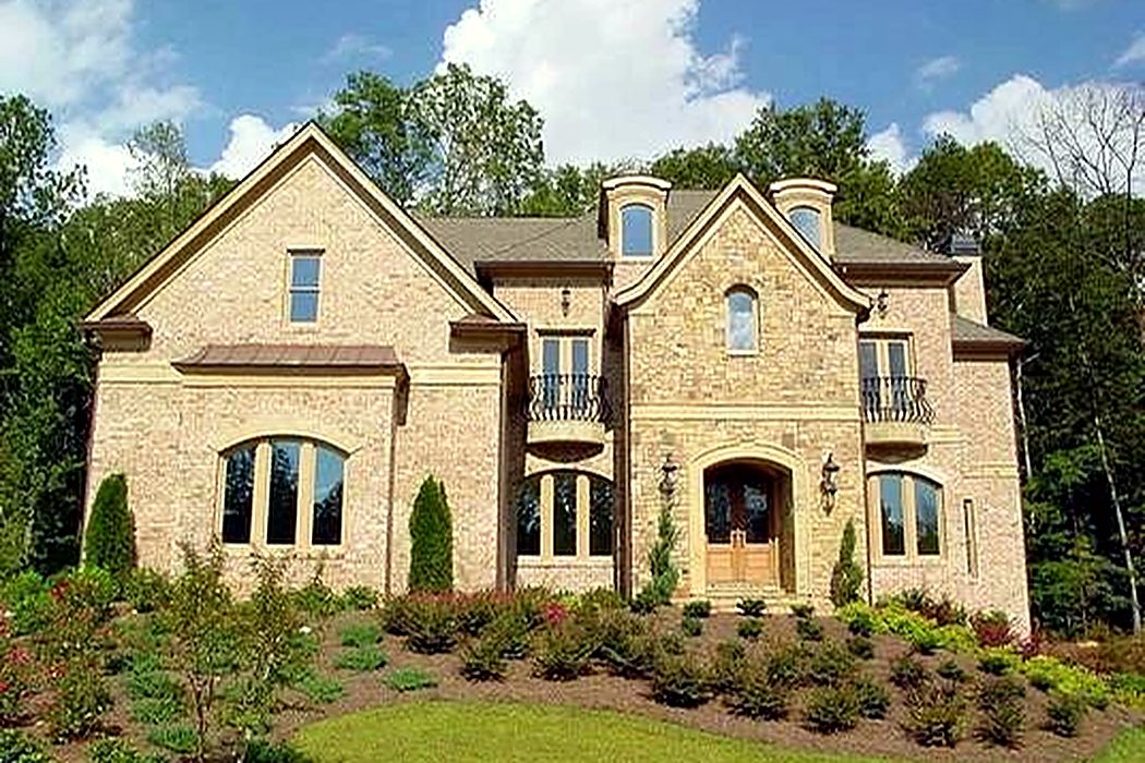 French Country Stone Exterior